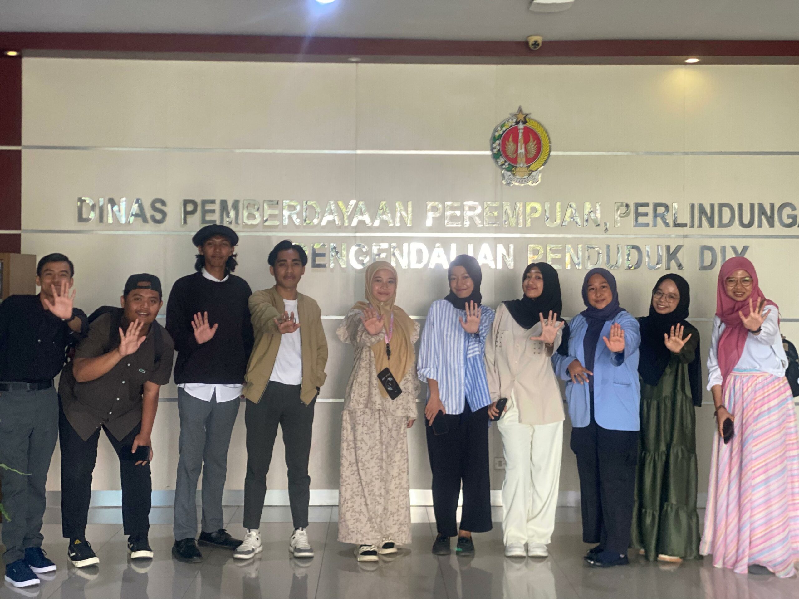 Mahasiswa UNU Jogja Hadiri Undangan Sosialiasasi Pencegahan TPKS dari DP3AP2 DIY