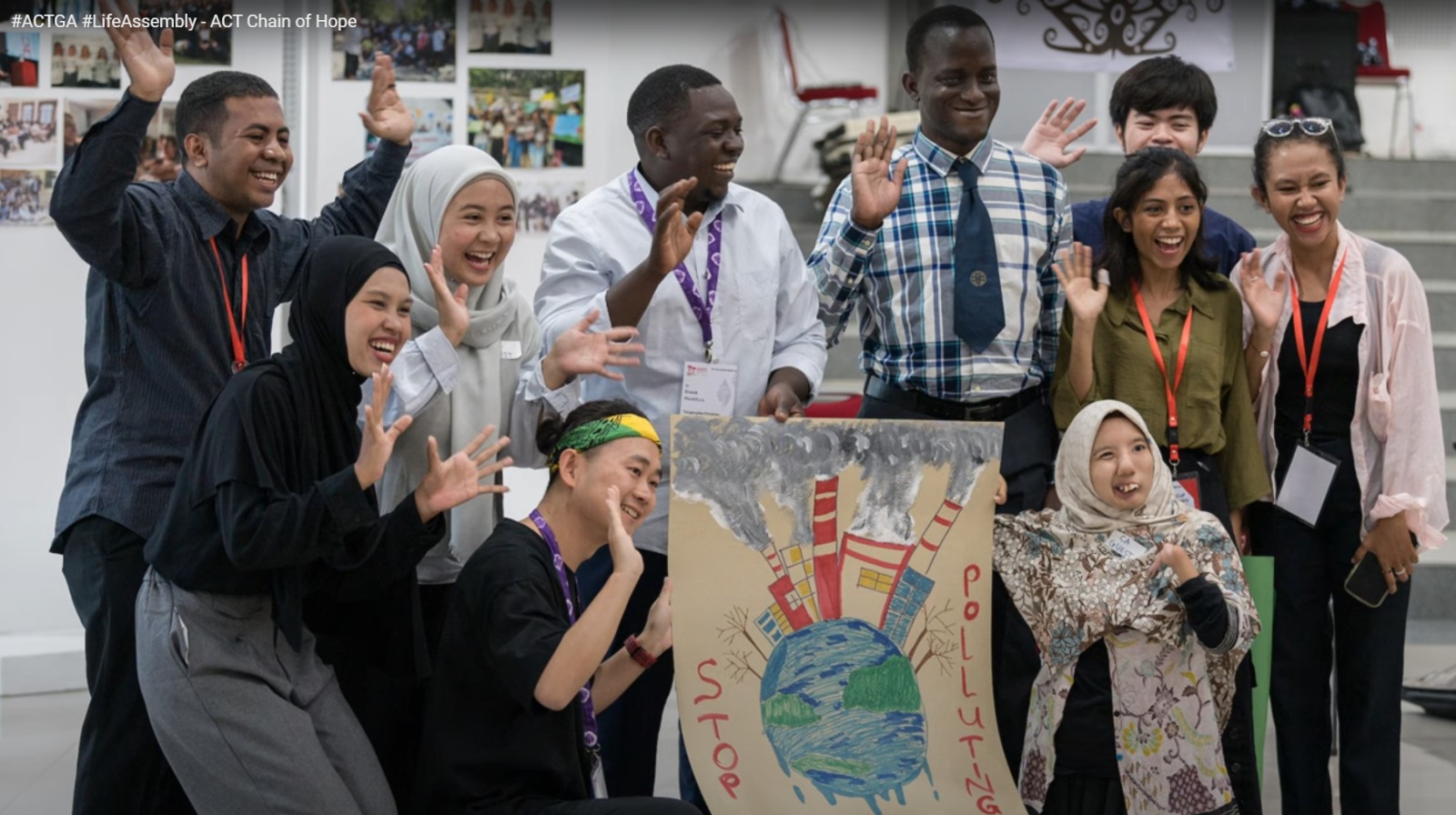 Bersama Delegasi Manca Negara, Mahasiswa UNU Jogja Soroti Kerusakan Iklim dalam Sidang Pemuda ACT Alliance