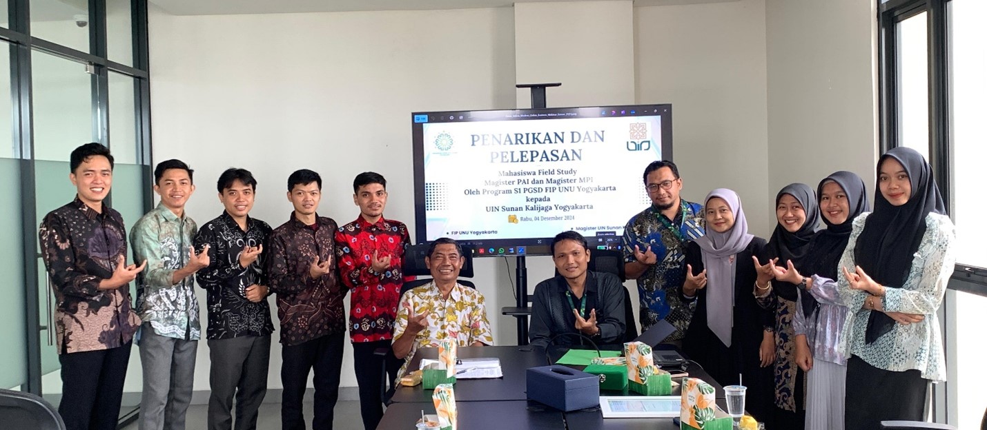 Selesaikan Program Field Study di UNU Jogja, Prodi PGSD Melepas 8 Mahasiswa Magister UIN SUKA