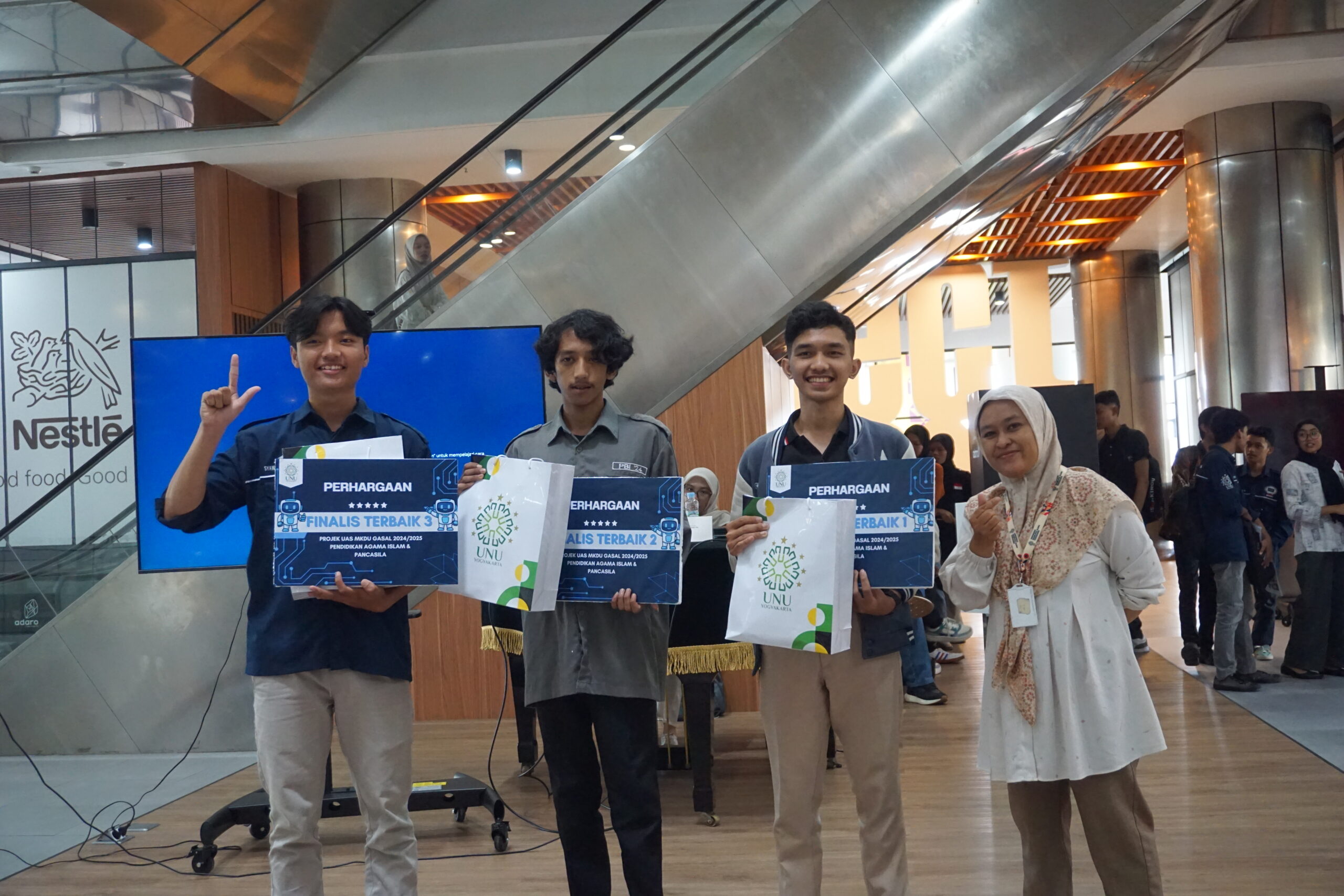 Mahasiswa UNU Jogja Unjuk Karya dalam Diseminasi Project UAS