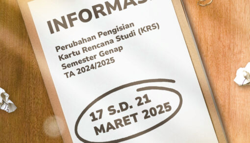 Pengumuman Perubahan KRS Genap 2024/2025