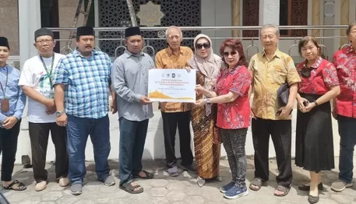 Beri Bantuan Masjid dan Mushola, UNU Jogja bersama Paguyuban Tionghoa Sambut Ramadan