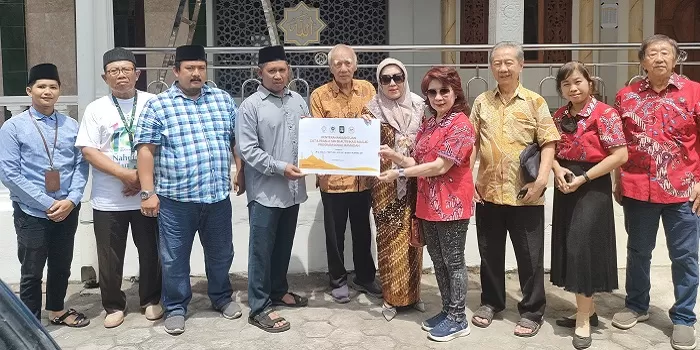 Beri Bantuan Masjid dan Mushola, UNU Jogja bersama Paguyuban Tionghoa Sambut Ramadan